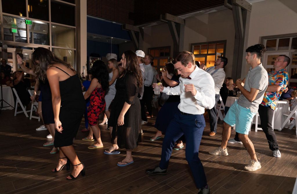 Guests having a blast!