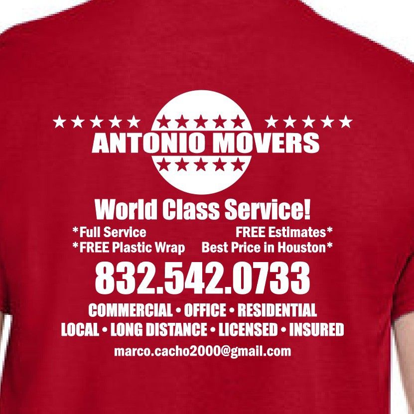 Antonio's movers company