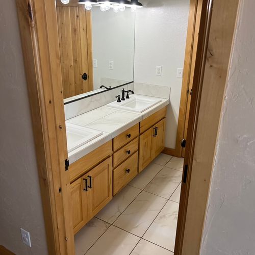 Bathroom remodel