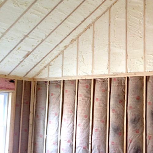 Spray Foam and Batt Insulation