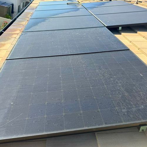 Dirty Solar Panels 