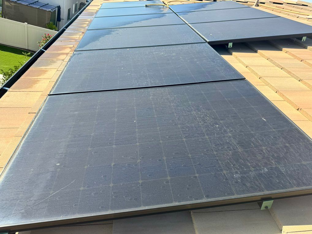 Dirty Solar Panels 