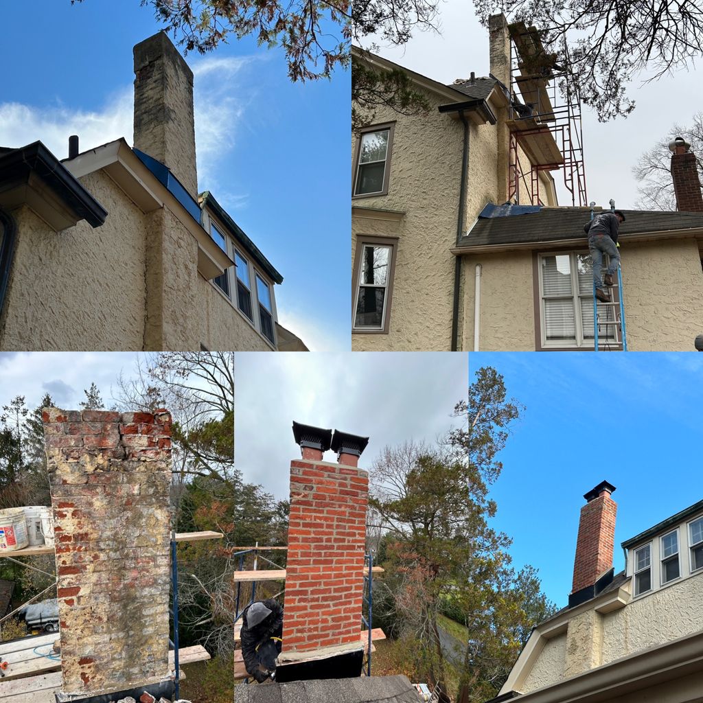 Brick Chimney Restoration