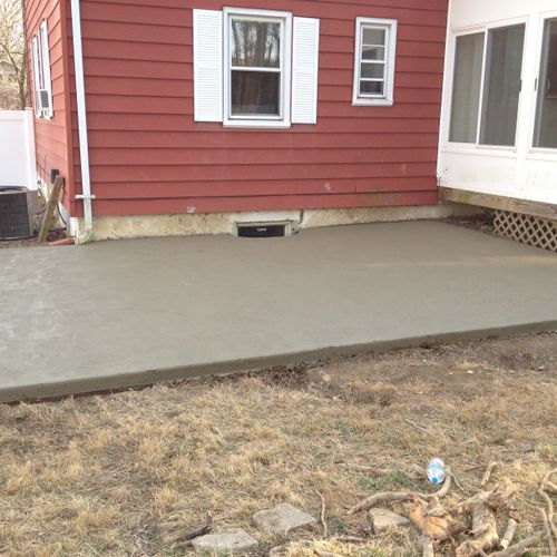 Concrete Patio