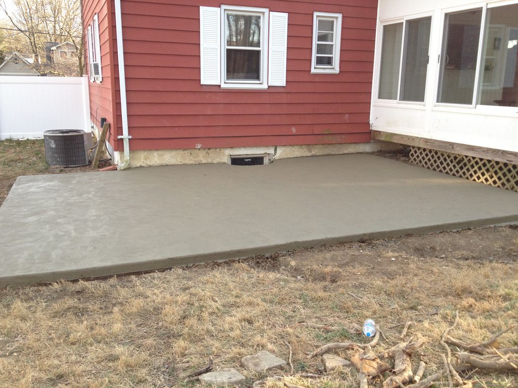 Concrete Patio