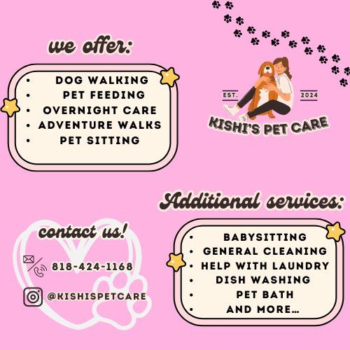 This are all the services we offer!