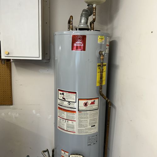 Water Heater Installation or Replacement