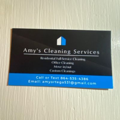 Avatar for Amy’s cleaning service