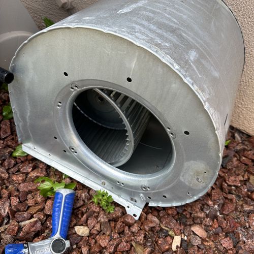 Blower Wheel Cleaning