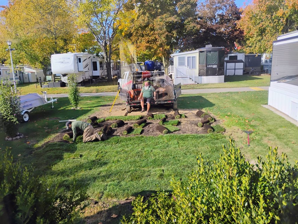 grade and sod installation 
