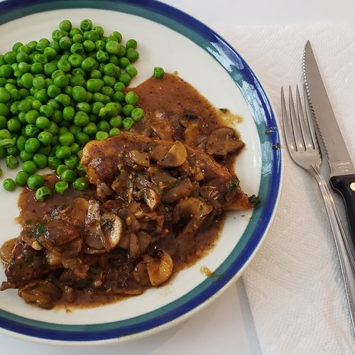 Chicken Masala with pea