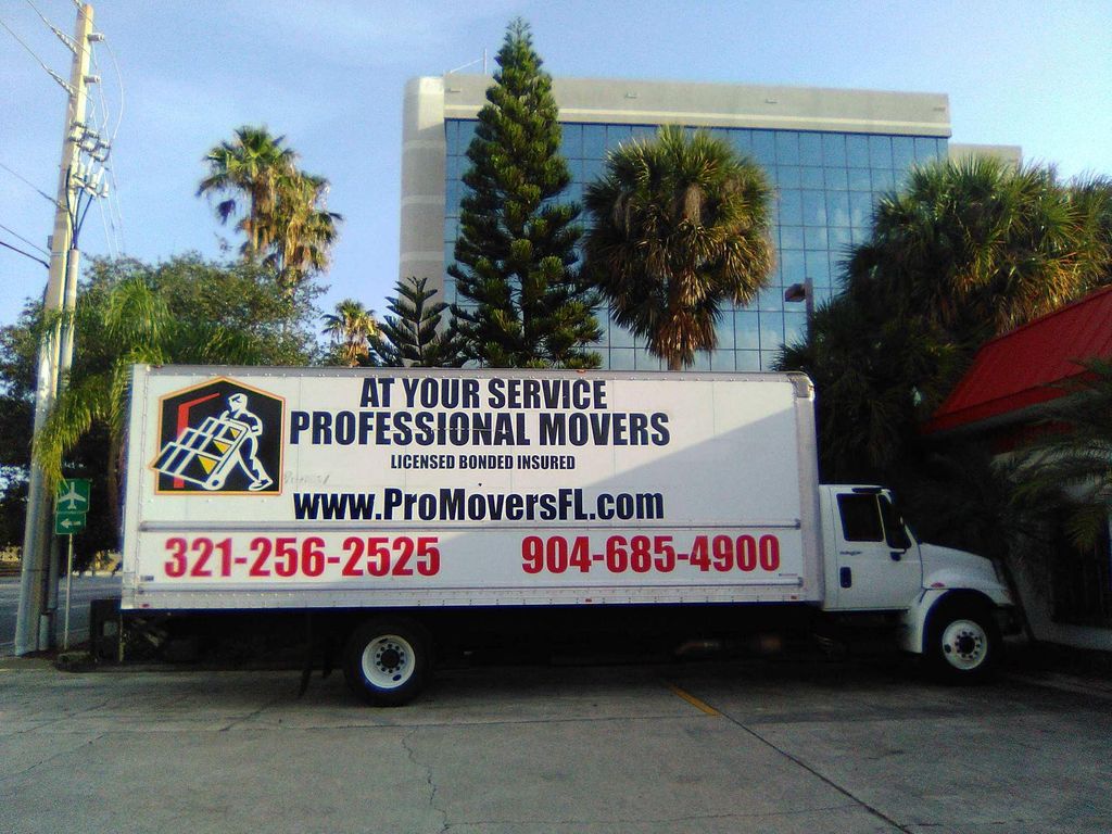 one of our work trucks 26 ft moving truck in Melbo