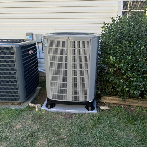 New 2 ton American Standard Heat Pump