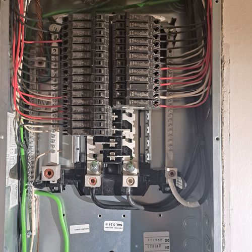 Circuit Breaker Panel or Fuse Box Installation