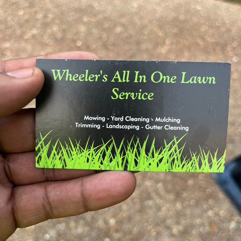 Wheeler’s All In One Lawn Service