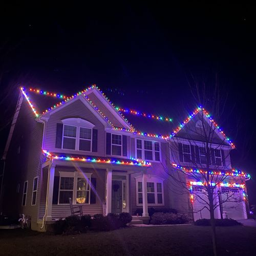 Holiday Lighting Installation and Removal