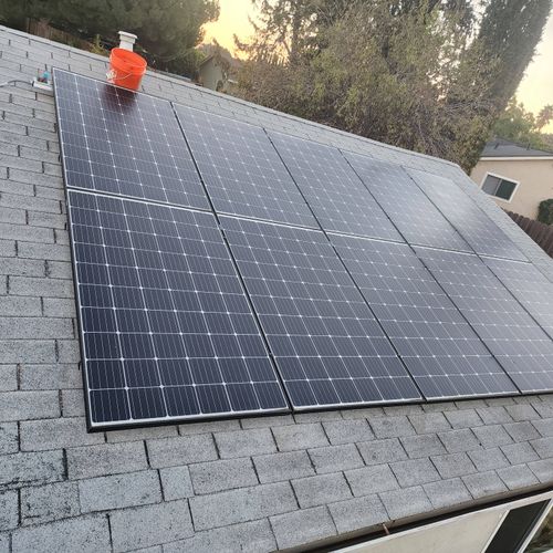 uninstall and reinstall solar panels so new roof c