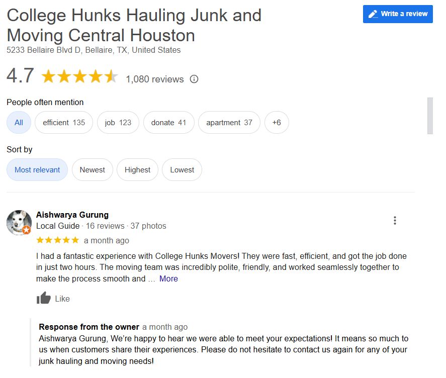 Our stunning reviews!