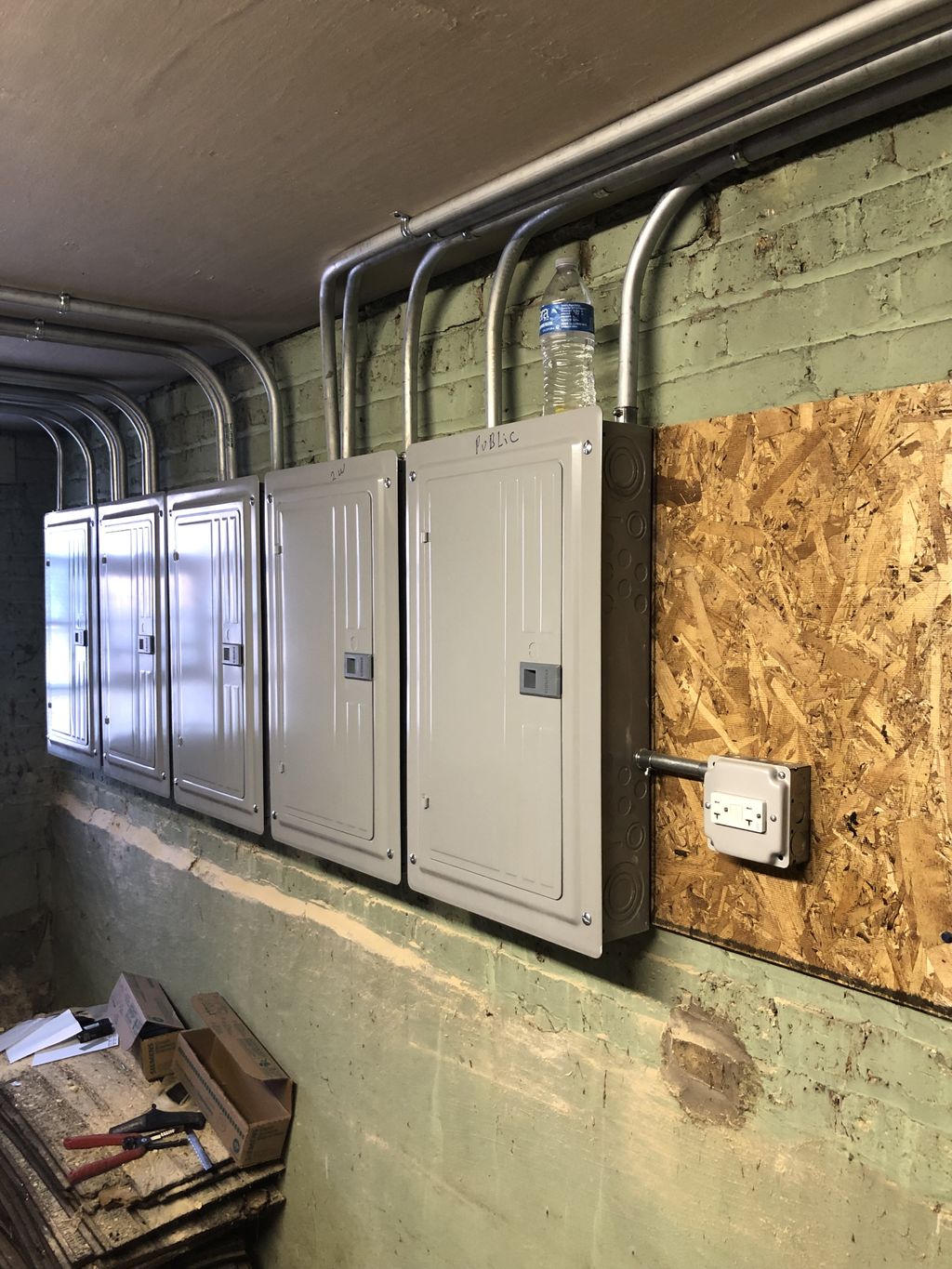 Circuit Breaker Panel or Fuse Box Installation