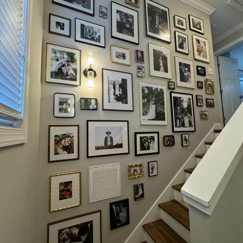 Picture Hanging and Art Installation