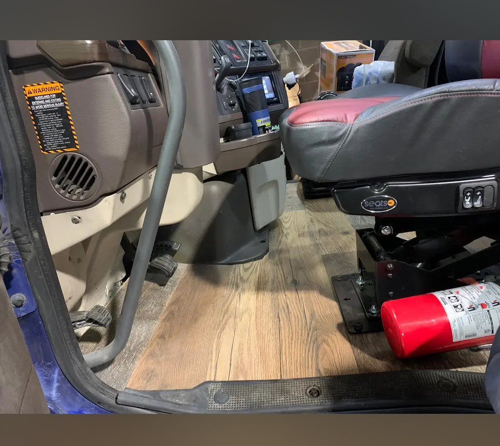 Custom floor for semi trucks 