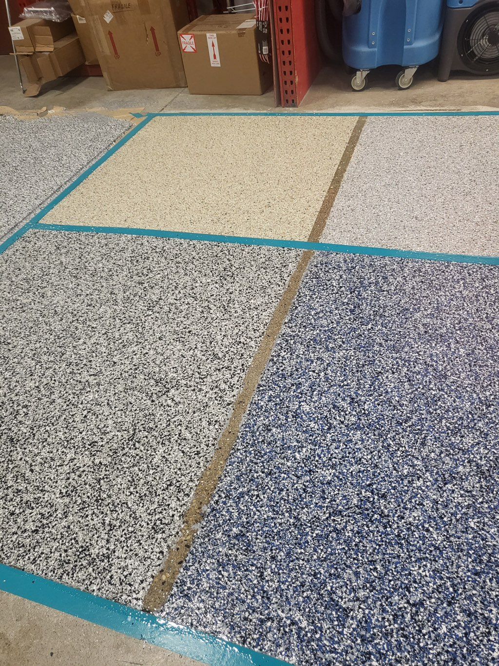 Epoxy flooring available 