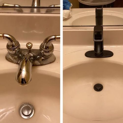 Faucet replacement 