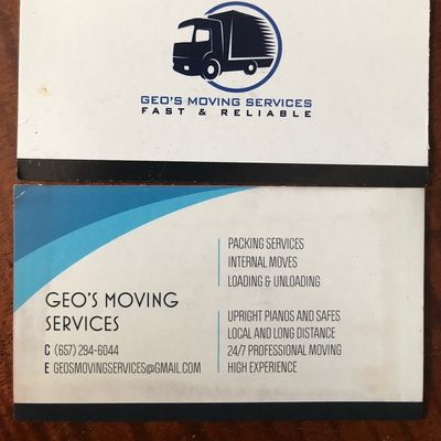 Avatar for Geo’s Moving Services