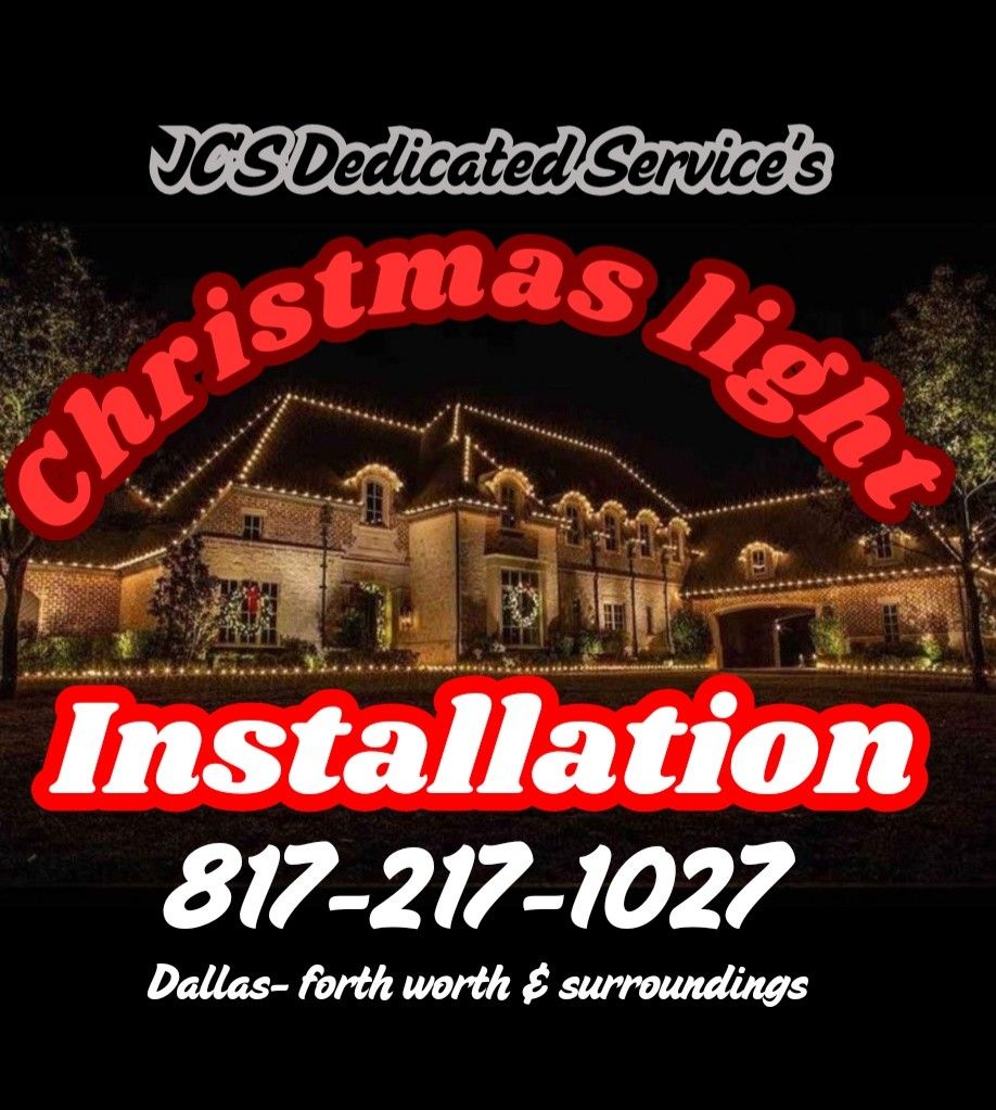 Holiday Lighting Installation and Removal