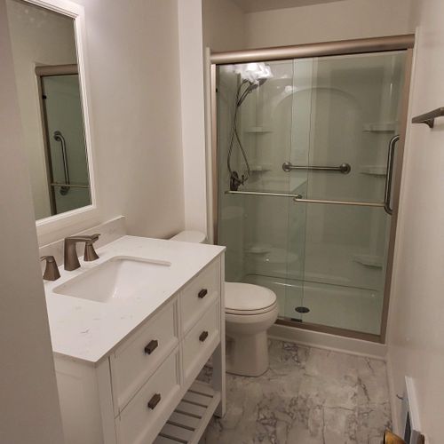 Shower and Bathtub Installation or Replacement