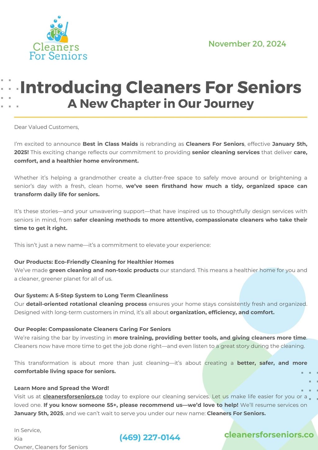 Cleaners for Seniors: Experience Care, Comfort, an