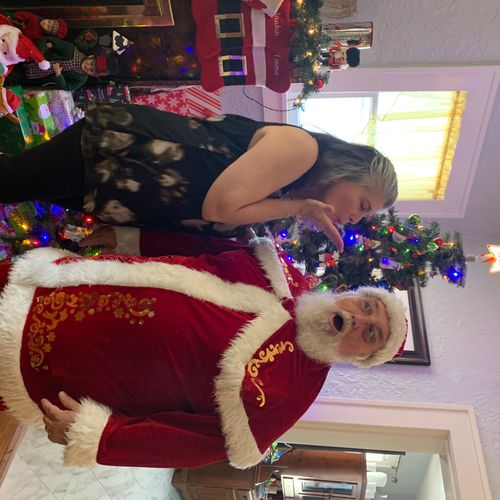 This Santa is amazing!  He and Mrs. Clause treat e