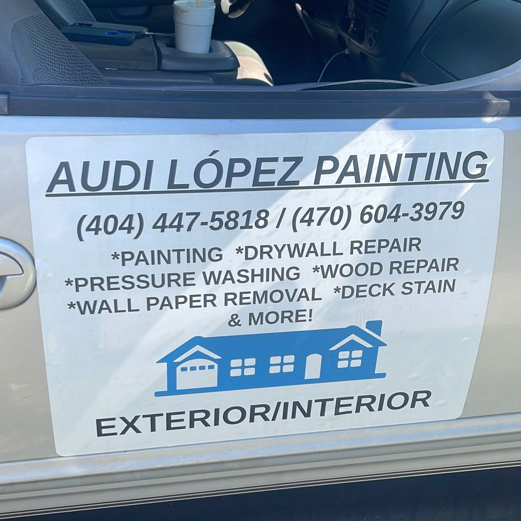 Audi López painting