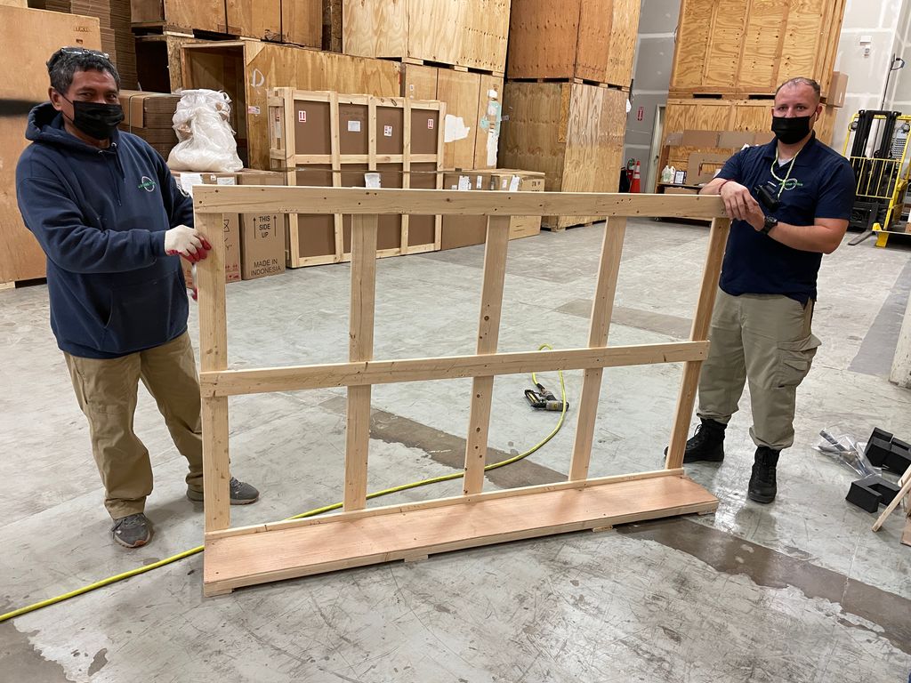 Custom crating available