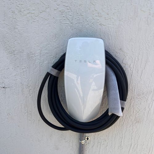 Ev charger installed by Us 