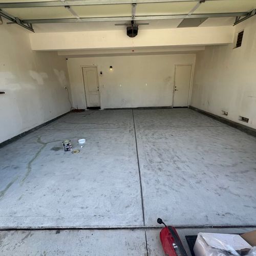 Temecula, CA: Prepping Garage for Epoxy 