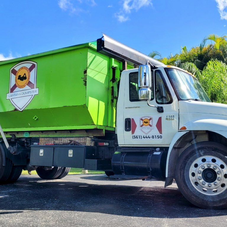 Lantana Dumpster