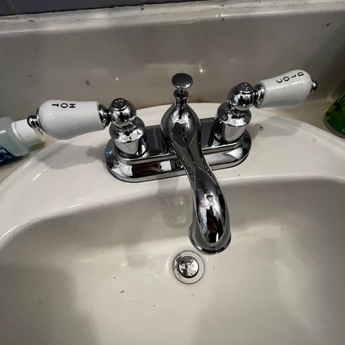 Sink or Faucet Installation or Replacement