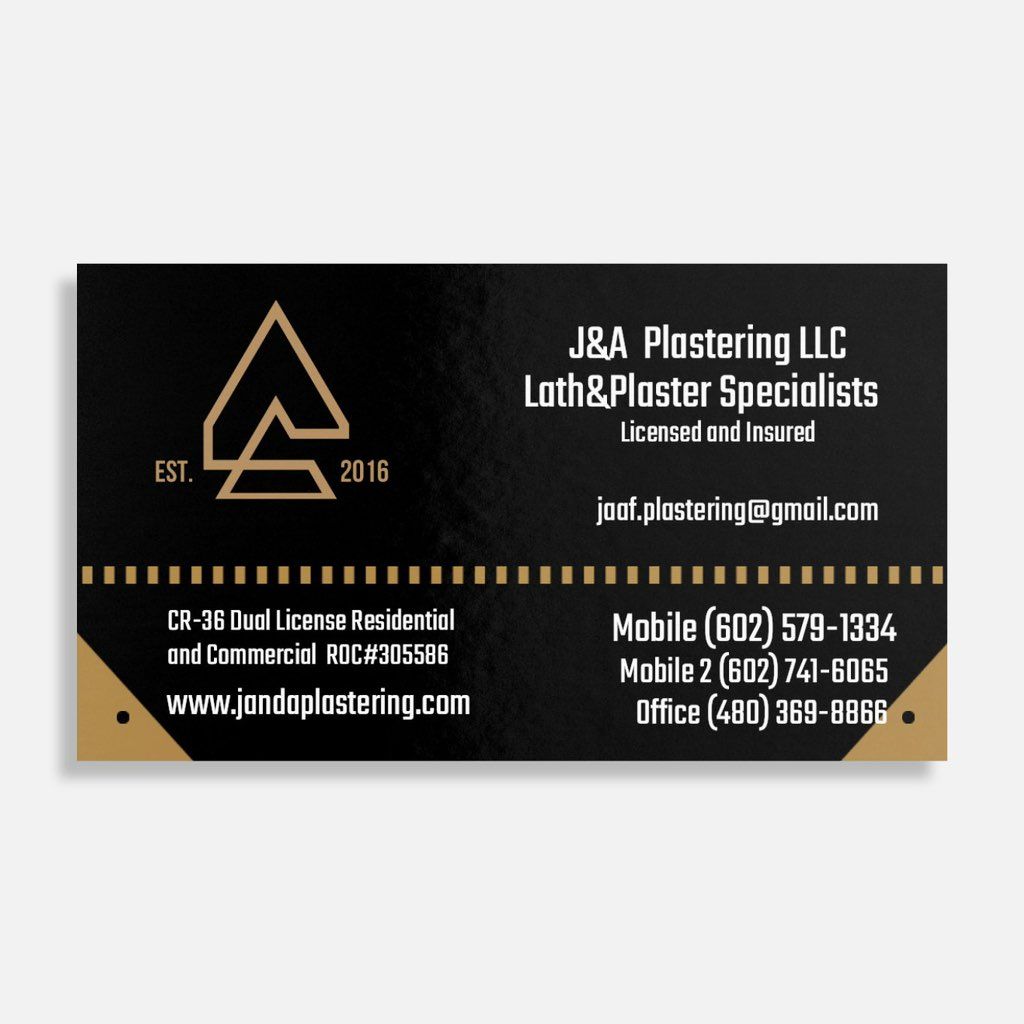 J & A Plastering