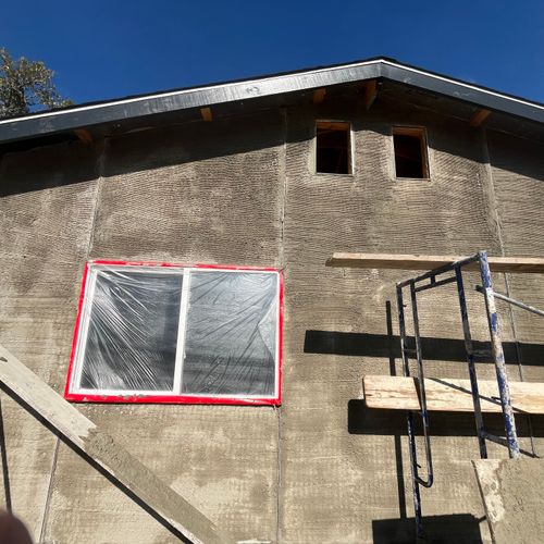 Stucco Application