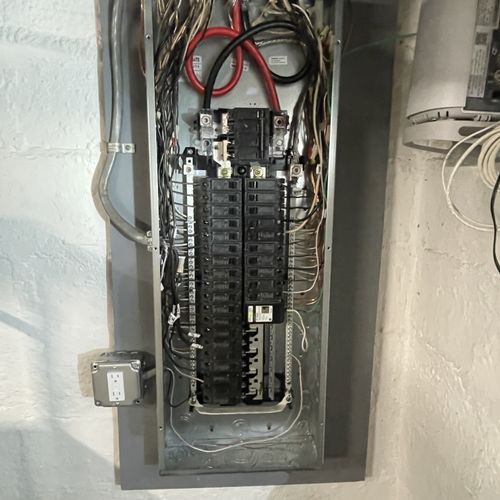 Circuit Breaker Panel or Fuse Box Installation