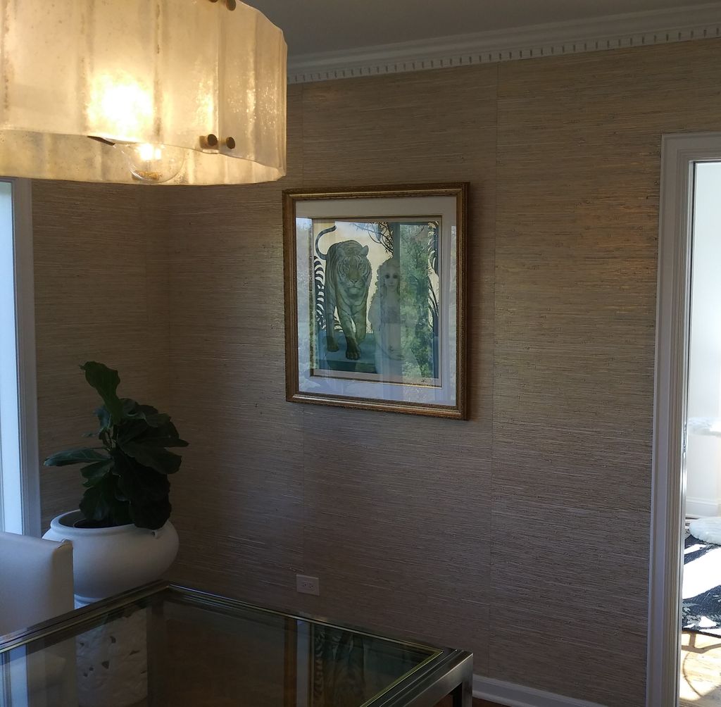 Grasscloth install