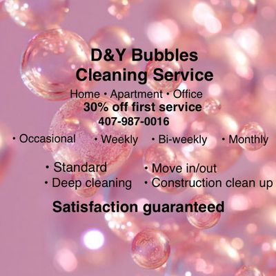 Avatar for D&Y Bubbles Cleaning Service