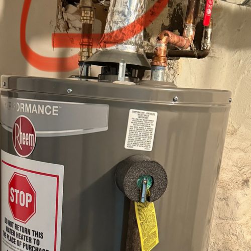 Water Heater Repair or Maintenance