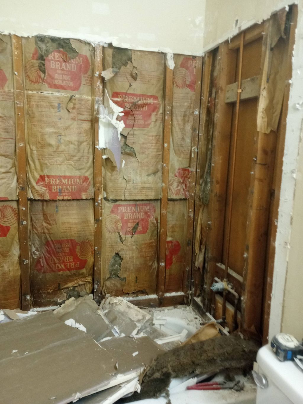 Tub & Shower Tear Down