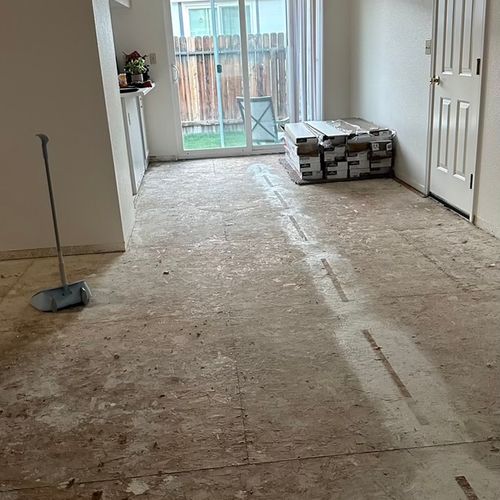 Floor Installation or Replacement