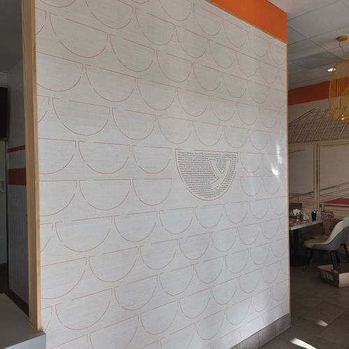 Excellent service! The wallpaper looks flawless, a