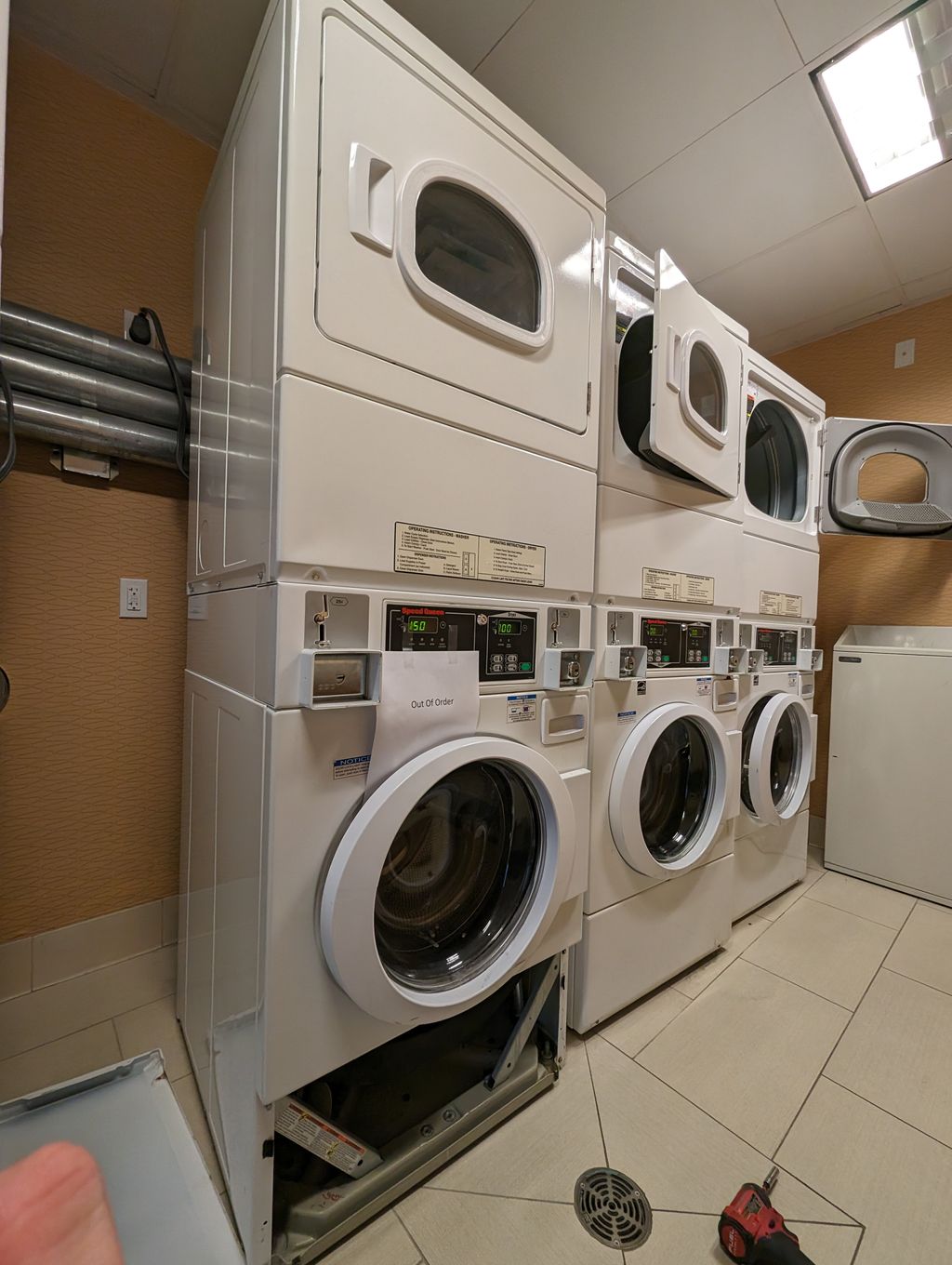 Commercial washer repair