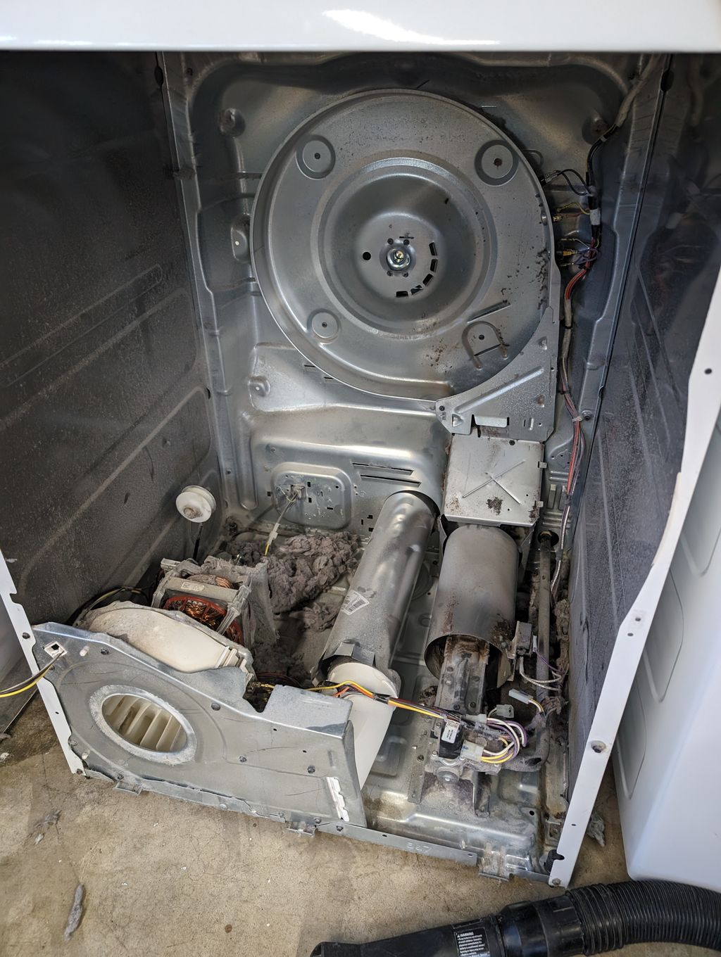 Dryer motor replacement