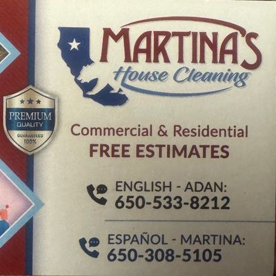 Avatar for Martina’s house cleaning